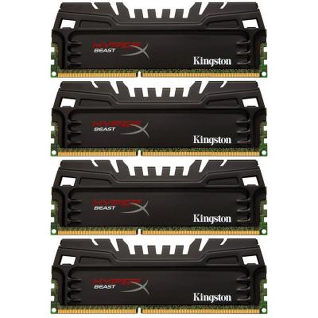 Модуль пам'яті для комп'ютера DDR3 16GB (4x4GB) 1866 MHz Kingston Fury (ex.HyperX) (HX318C9T3K4/16) - изображение 1