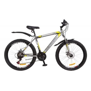 Велосипед Discovery 26" TREK 2018 AM 14G DD рама-15" St сіро-жовтий (OPS-DIS-26-134) зображення 1