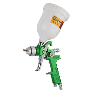 Краскопульт Sigma HVLP 1.4 верхний бак, (зеленый) (6812021) изображение 1