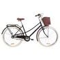 Велосипед Дорожник 28" COMFORT FEMALE рама-19,5" 2019 чорний, багажник + кошик (OPS-D-28-124) - зменшене зображення 1