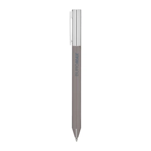 Ручка гелева Buromax автоматична PRESTIGE SILVER, 0,5 мм, сині чорнила, темно сіра (BM.83102-09) зображення 1