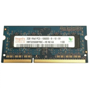 Модуль пам'яті для ноутбука SoDIMM DDR3 2GB 1333 MHz Hynix (HMT325S6BFR8C-H9) зображення 1