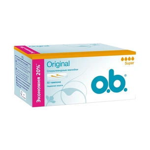Тампони o.b. Original Super 32 шт. (3574660144734) изображение 1