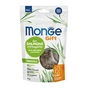 Ласощі для котів Monge Gift Cat Hairball лосось і котяча м'ята 60 г (8009470085038) - зменшене зображення 1
