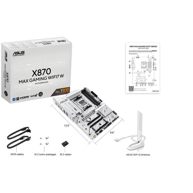 Материнська плата ASUS X870 MAX GAMING WIFI7 W - picture 10