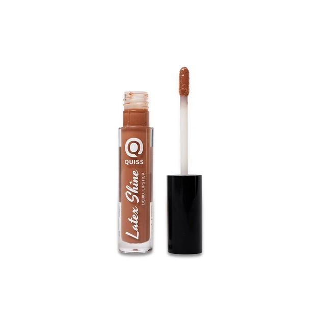 Помада для губ Quiss Latex Shine Liquid Lipstick 10 - Coffee Cake (4823097114117) - изображение 1