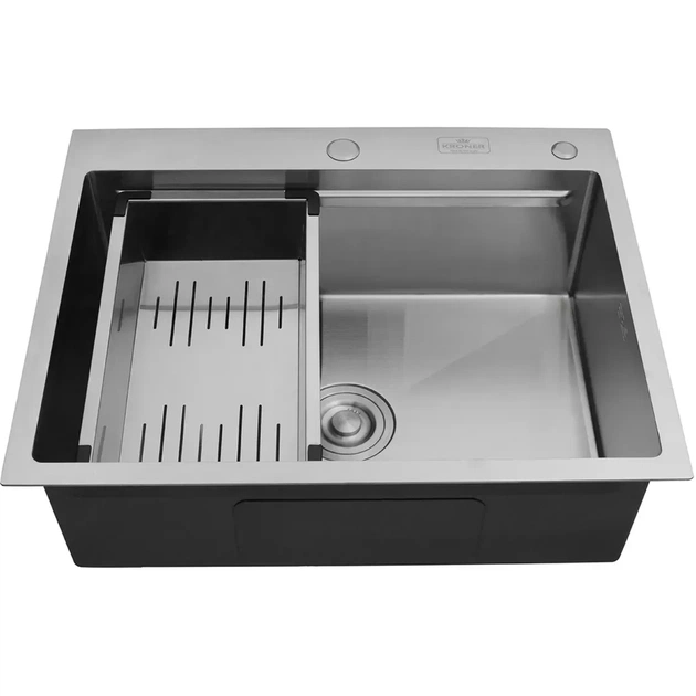 Мийка кухонна Kroner KRPGeburstet-6350HM (CV031452) - picture 6