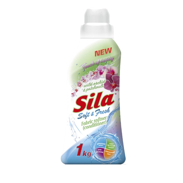 Кондиціонер для білизни Sila Soft & Fresh Touch of Luxury 1 кг (4820023369986) - изображение 1