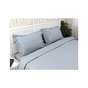 Постільна білизна Руно Сатин-страйп євро (845.50ДУ_Французький сірий) - зменшене зображення 6