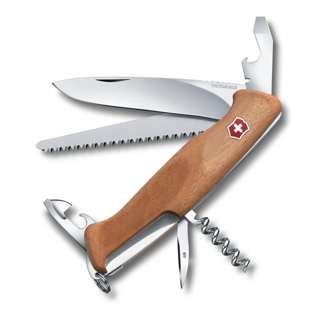 Ніж Victorinox Ranger Wood 55,130мм, орех, коробка (0.9561.63) - зображення 1