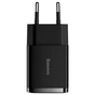 Зарядний пристрій Baseus Compact Charger 2U Black (CCXJ010201) - зменшене зображення 5