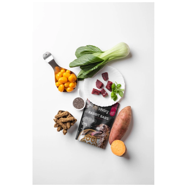 Ласощі для собак Savory Bars With Rabbit 100 г (4820261921113) - picture 8