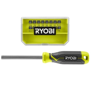 Викрутка Ryobi RHSDM1701, бітотримач 1/4", 100мм, 16 біт, SL,PH,PZ,Torx, кейс (5132006050) зображення 1