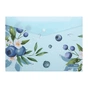 Папка - конверт Buromax А4 на кнопке, BLUEBERRY ARABESKI, полупрозрачная, морская волна (BM.3943-17) - уменьшенное изображение 1