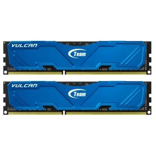 Модуль пам'яті для комп'ютера DDR3 8GB (2x4GB) 2400 MHz Vulcan Blue Team (TLBED38G2400HC11CDC01) зображення 1