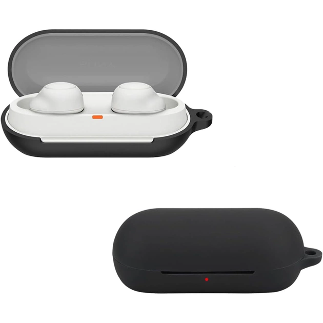 Чохол для навушників BeCover Silicon для Sony WF-C700N Black (712028) - picture 1