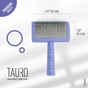 Гребінець для тварин Tauro Pro Line teeth 20 мм фіолетовий (TPLY63479) - уменьшенное изображение 4