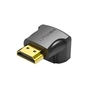 Перехідник HDMI F to HDMI M 270° 4K 60Hz PVC Vention (AINB0) - зменшене зображення 3