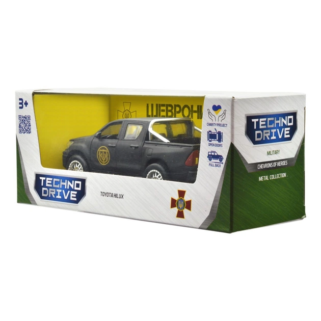 Машина TechnoDrive серії Шеврони Героїв - Toyota Hilux - Спартан (KM6118) - picture 5