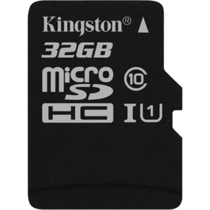 Карта пам'яті Kingston 32GB microSDHC class 10 UHS-I (SDCS/32GBSP) зображення 1