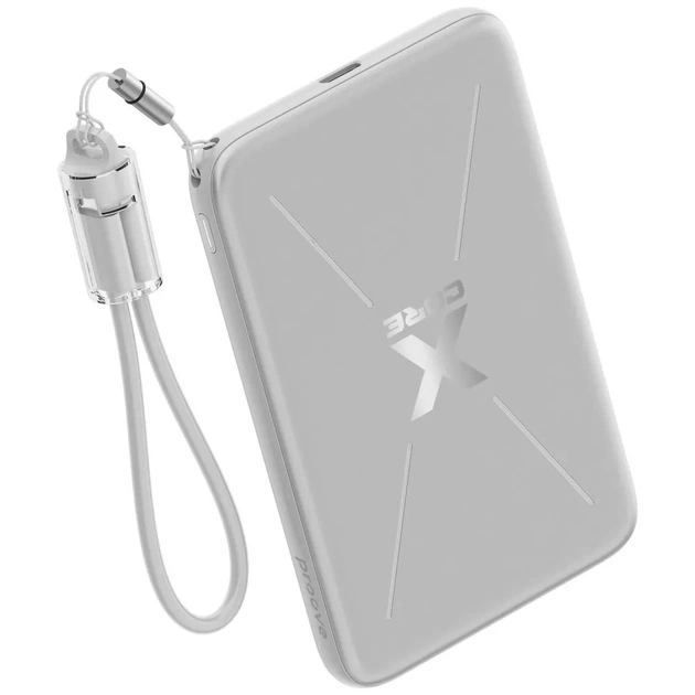 Універсальна мобільна батарея Proove X-Core 20W 5000mAh Silver/White (PNXC20010006) - picture 6