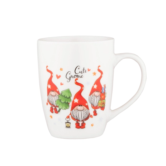 Чашка Ardesto Christmas Gnomes, 350мл, порцеляна (AR3066) - изображение 1