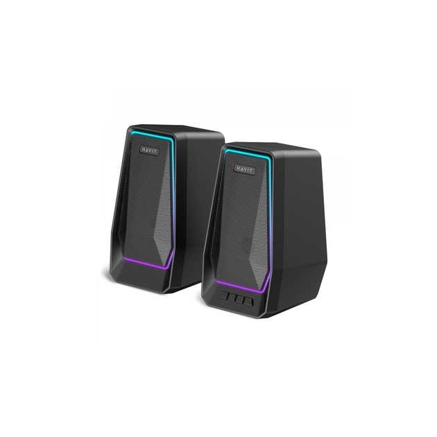 Акустическая система Havit SK769BT 10W RGB USB Black (6939119050139) - изображение 1