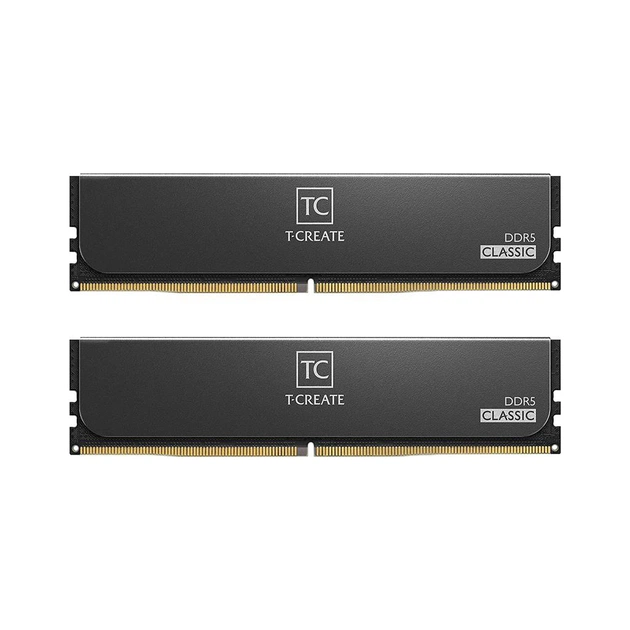Модуль пам'яті для комп'ютера DDR5 32GB (2x16GB) 5600 MHz T-Create Classic Black Team (CTCCD532G5600HC46DC01) - зображення 1