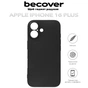Чохол до мобільного телефона BeCover Apple iPhone 16 Plus Black (712276) - зменшене зображення 5