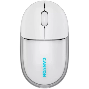 Мишка Canyon OnClick 24 Wireless White (CNS-CMSW24W) зображення 1