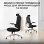 Крісло офісне Sihoo M59AS Mesh Black (DM59AS-M302) - зменшене зображення 8