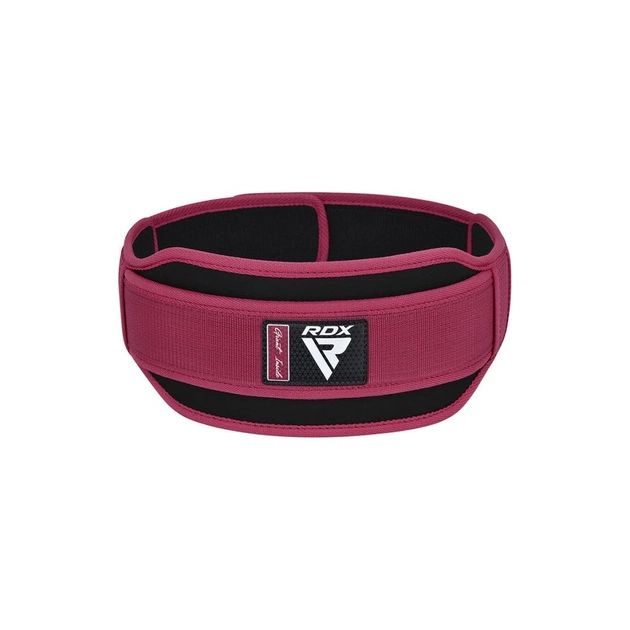 Атлетичний пояс RDX RX5 Double Belt неопреновий Pink S (WBD-RX5P-S) - picture 4