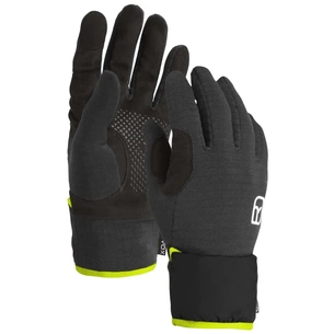 Рукавиці Ortovox Fleece Grid Cover Glove Mns black raven - M - чорний (025.001.1257) зображення 1