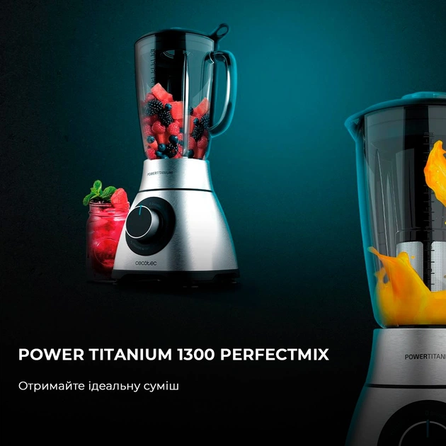 Блендер Cecotec Power Titanium 2000MAX PerfectMix Black CCTC-04140 (8435484041409) - picture 3