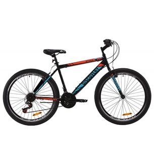 Велосипед Discovery 26" ATTACK Vbr рама-18" St 2020 чорно-червоний з бірюзовим (OPS-DIS-26-300) зображення 1