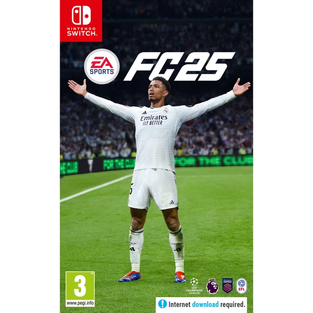 Гра Nintendo EA SPORTS FC 25, картридж (5035224125357) - зображення 1