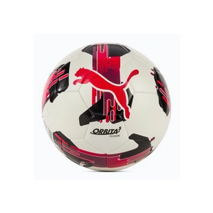 М'яч футбольний Puma Orbita 5 Fusion 084331-04 білий, чорний, червоний 5 (4067981498284) зображення 1