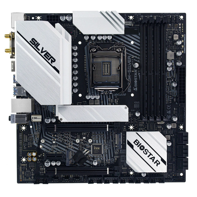 Материнська плата Biostar B560M-SILVER - зображення 1