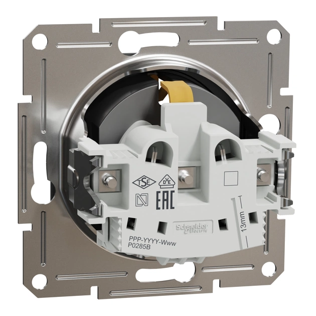 Розетка Schneider Electric ASFORA со штор. антрацит (EPH2900271) - picture 7
