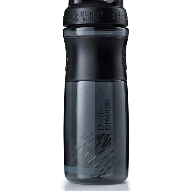 Шейкер спортивний BlenderBottle SportMixer Flip 28oz/820ml Black (SM 28oz Black) - picture 5