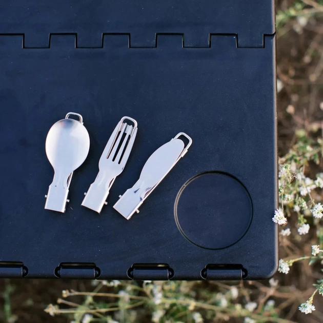 Набір туристичного посуду Tribe Compact Set сталевий (T-FC-0021-metal) - picture 9