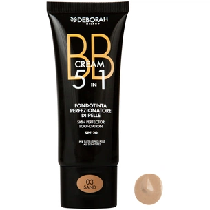 BB-крем Deborah 5-in-1 Foundation SPF20 03 - Sand 30 мл (8009518135725) изображение 1
