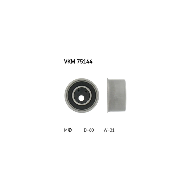 Ролик натяжителя ремня SKF VKM 75144 - изображение 1