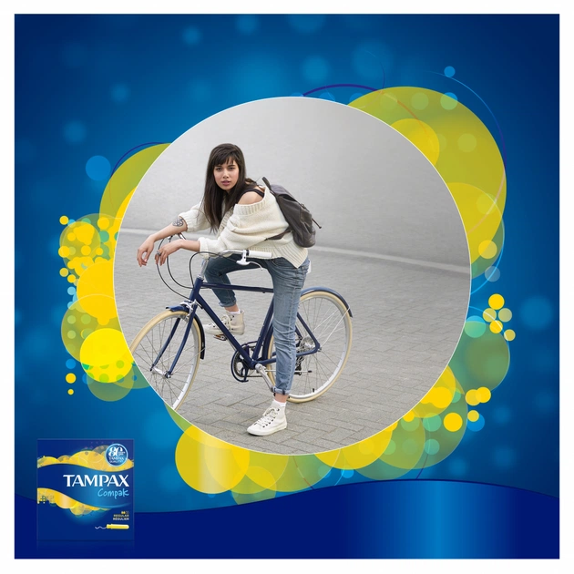 Тампони Tampax Compak Regular с апликатором 16 шт (4015400219507) - picture 9
