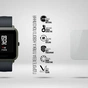 Пленка защитная Armorstandart Matte hydrogel Amazfit Watch Bip 6 pcs (ARM91979) - уменьшенное изображение 2