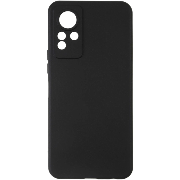 Чохол до мобільного телефона Armorstandart Matte Slim Fit Infinix Note 12 4G (X663D) Black (ARM64498) - зображення 1