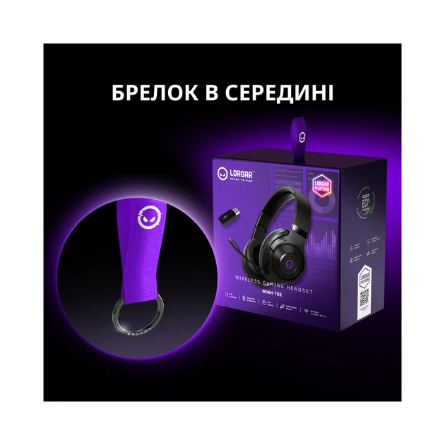Навушники Lorgar Noah 702 Black (LRG-GHS702) - picture 12
