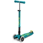Самокат Micro Maxi Deluxe Foldable LED Зелений (MMD097) - зменшене зображення 1