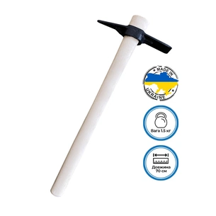 Кирка Sector кирко-мотига легка "Щур" 1,5 кг, 600 мм (КМЛ-Щур) зображення 1