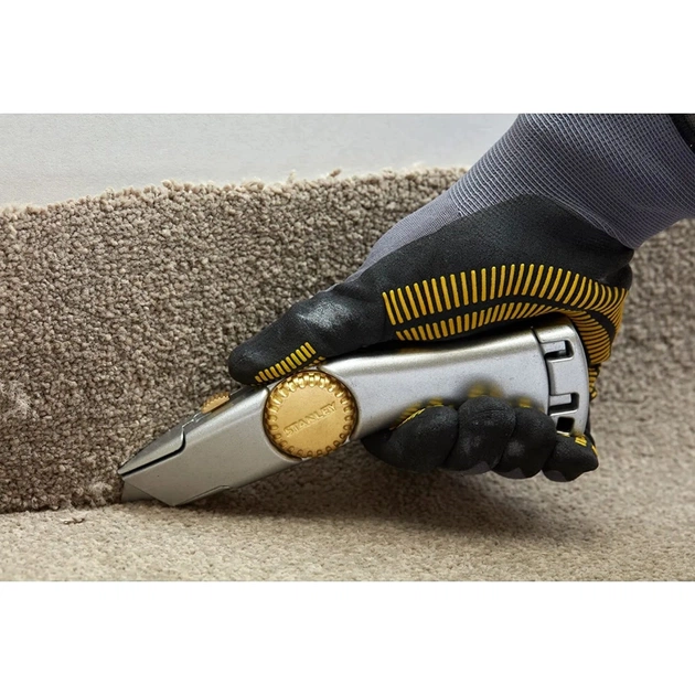 Ніж монтажний Stanley TITAN RB з висувним лезом, L=185 мм. (2-10-122) - picture 5